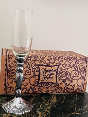 Brighton 🖤 Vintage Celebration Champagne Flute - Retired Very Rare Find!